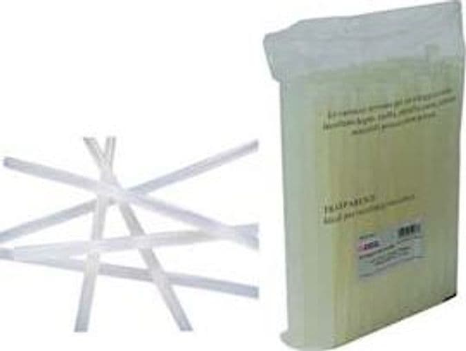 Colla Termofusibile Trasparente 200 mm 200 mm Ø 11,3 mm 1 kg Excel - 2