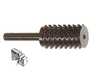 Fresa Raspa Cilindrica Rotativa per Legno Codolo 6 mm per Trapano 5 Blister - 2