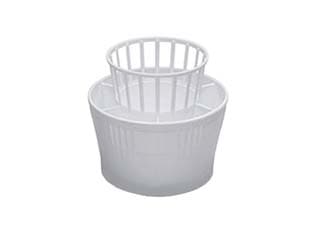 Scolaposate Tondo Bianco Ø 13 mm CMX12H. Stefanplast 8 Pezzi - 2