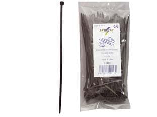 Fascette Nylon Nere 4,8 MMX160 1 Busta Syntesy - 2