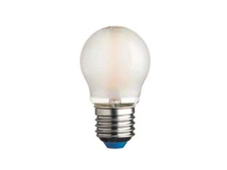 Lampada Filo LED Sfera Stick Satinata E27 4,5 W 2700°K Calda 470 5 Blister – Airam