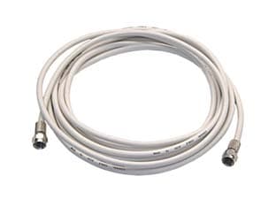 Prolunga Tv Cavo Coax con Connettori F + o Ring 2 m ART.31090 2 Pezzi - 2