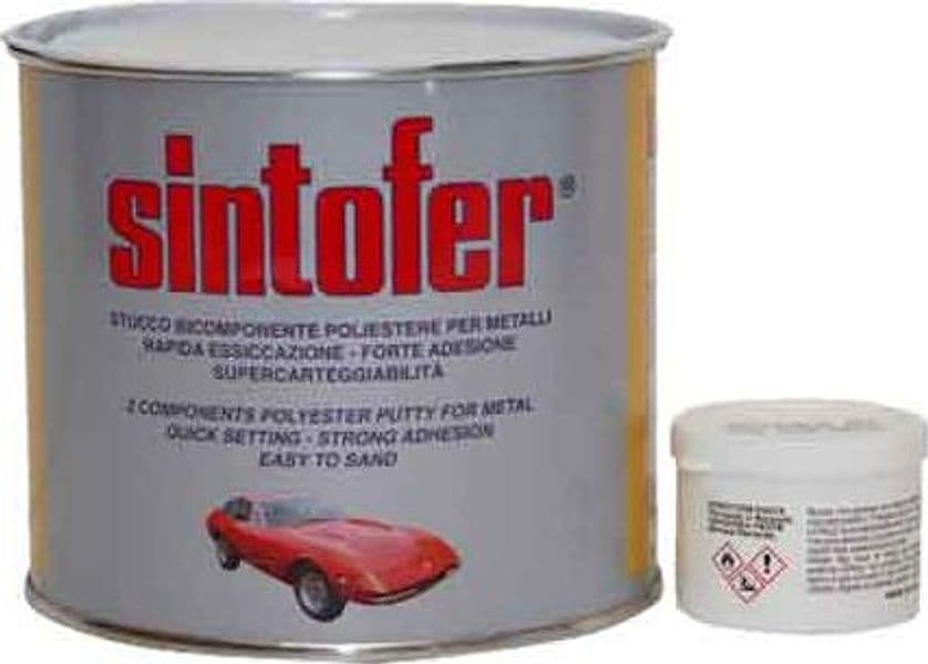 Stucco per Metallo Sintofer 175 ml Sintolit Grigio - 2