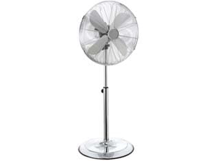 Ventilatore a Piantana in Acciaio Cromato 40 cm Syntesy - 2