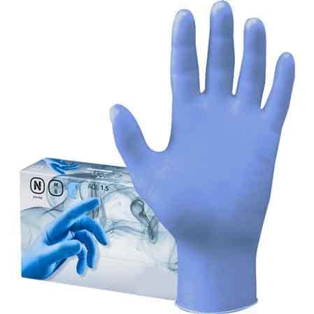 Guanto Monouso in Nitrile Tg. L 100 Pezzi - 2