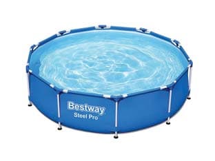 Piscina Steel Pro Tonda Telaio Portante 305 CMX76H. Senza Filtro Peso 19,6 - 2