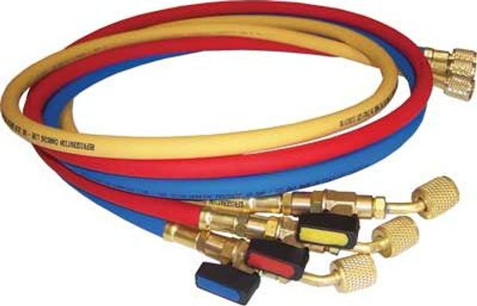 Kit Tubi Flessibili per Gruppi Manometrici a R22R407. Att. 1/4 F x 1/4 - 2