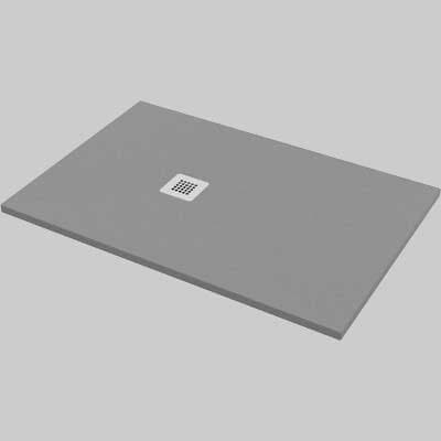 Piatto Doccia Rettangolare Effetto Pietra Grigio 70 x 90 Made in Italy - 2