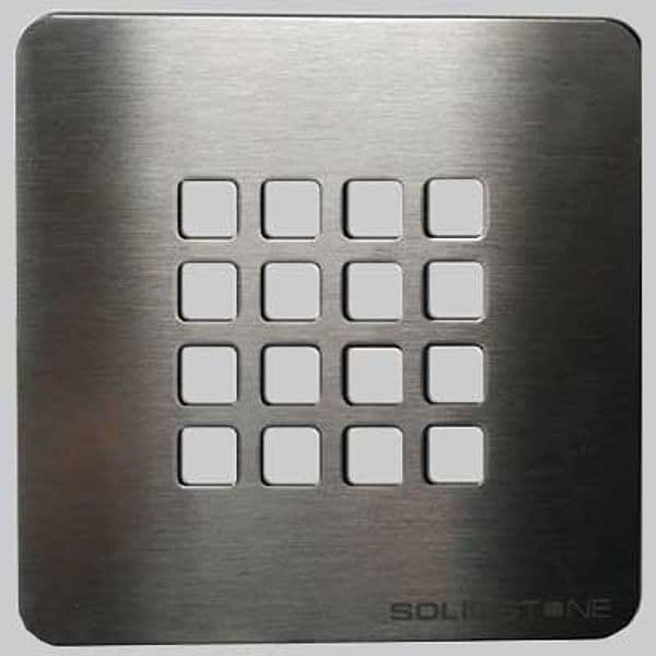 Griglia INOX per Piatto Doccia Ultraflat Antracite Made in Italy