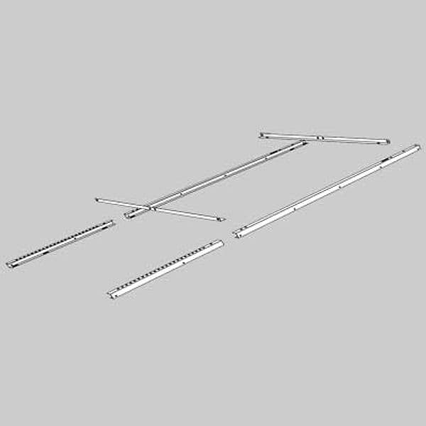Staffa di Supporto a Tetto CF01 per 200 l Made in Italy - 2