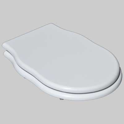 Copriwater Sedile WC Colato Boheme Bianco Made in Italy - 2