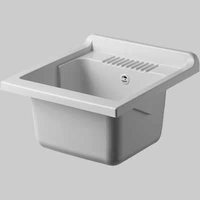Vasca in Poliprolipene per Lavatoi 60 x 50 Negrari - 2