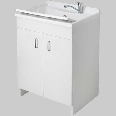 Mobile Lavatoio Compact 2 Ante L60 P50 H85 Negrari - 2