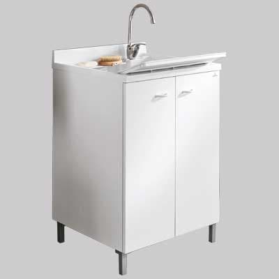 Mobile Lavatoio S. Prima 2 Ante P 60 x L 60 x H 84 cm Geromin - 2