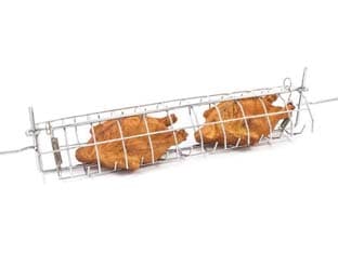 Spiedo a Gabbia per Girarrosto Medio 70 cm - 2