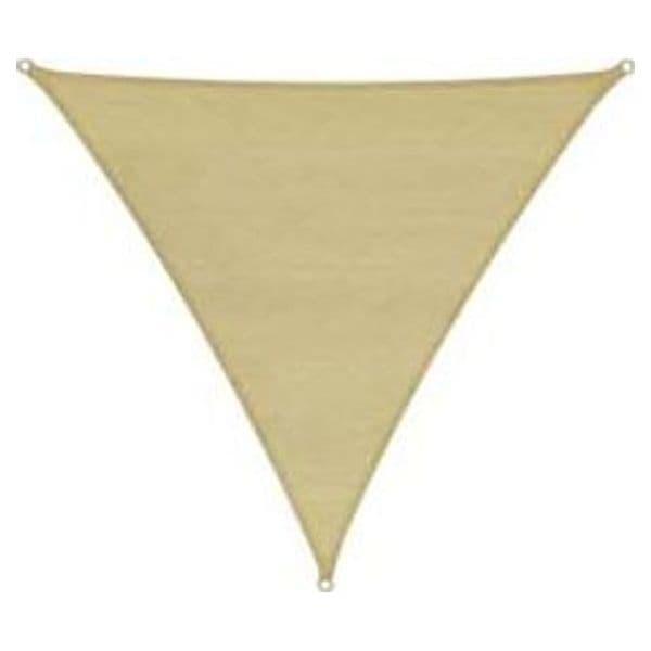 Vela Ombreggiante Hdpe Triangolare Beige 3 MX3X3 Vette - 2