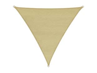 Vela Ombreggiante Hdpe Triangolare Beige 3,6 MX3,6X3,6 Vette - 2