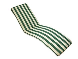 Cuscino Tenerife a Righe Blu per Lettino Pieghevole 58,5 Cod 130325 - 2