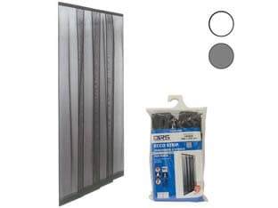 Zanzariera a Strisce Ecco Strip per Porta 140 CMX250 Bianca Irs - 2