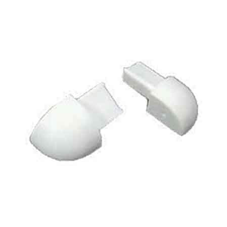 Capsule per Profilo Jolly H. 8 mm Bianco - 2