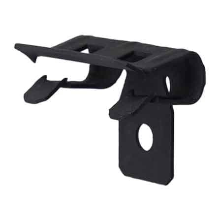 Clip di Supporto Orizzontale per Pendino Foro da Ø 4 mm Akifix 100 Pezzi - 2