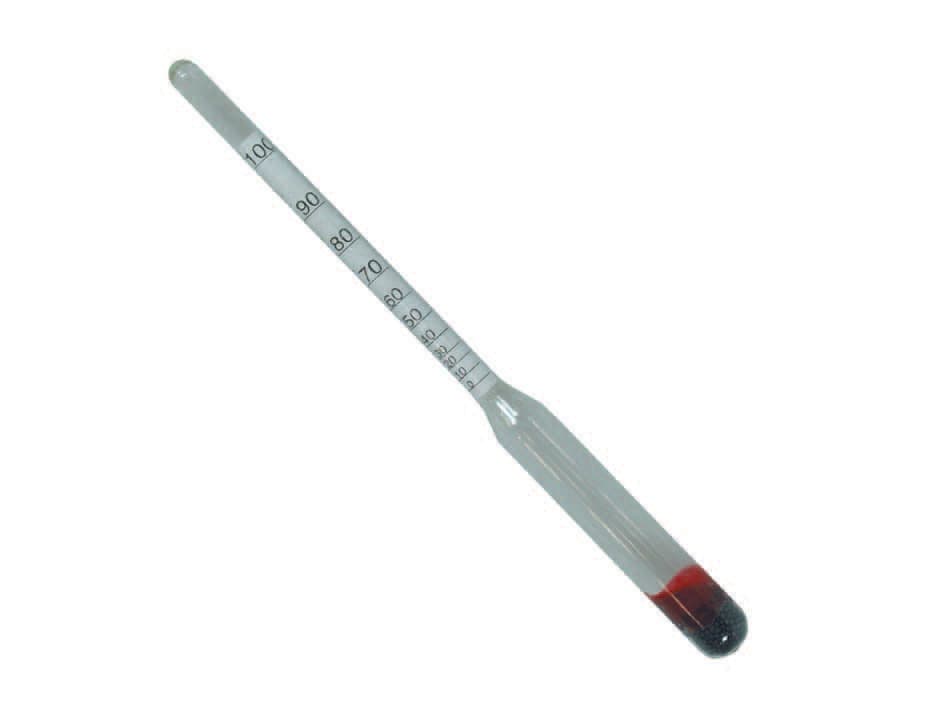 Alcolometro Tascabile per Gradazione da 0100 °c 18 cm - 2