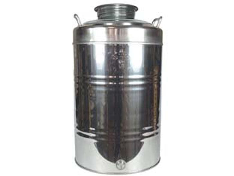 Fusto Inox per Olio Graffato 100 l Belvivere - 2