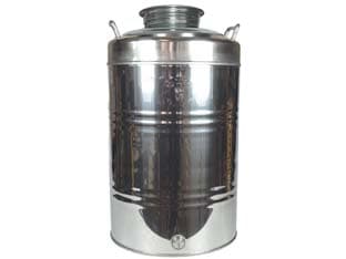 Fusto Inox per Olio Graffato 100 l Belvivere - 2