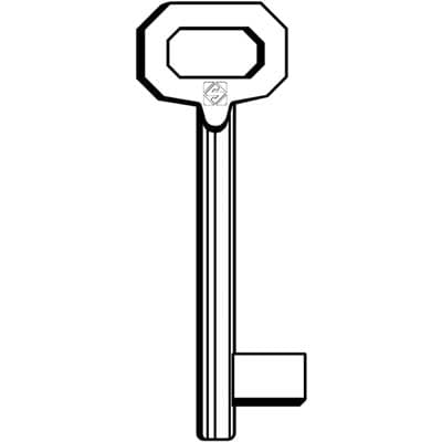 Chiave Patent 5012 Silca Ottone 5 Pezzi - 2
