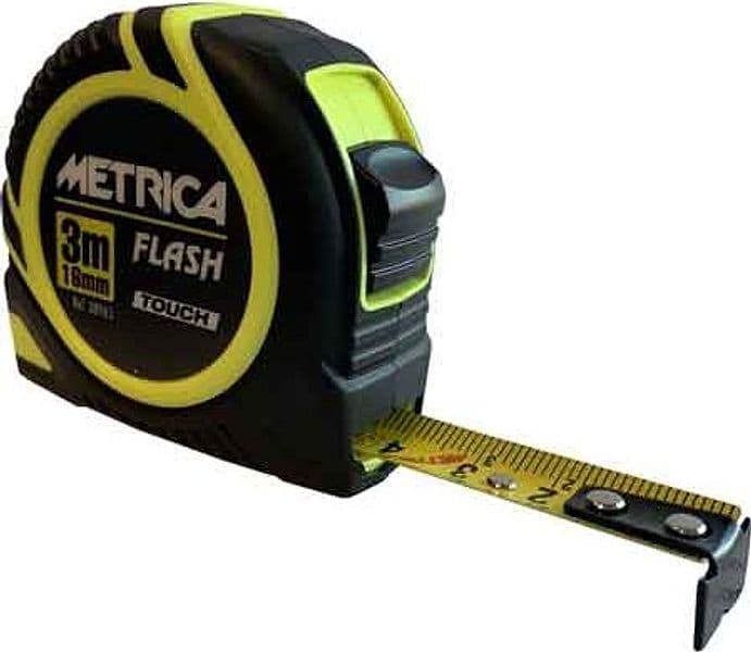 Flessometro Flash Touch Metrica 5 m x 25 mm - 2