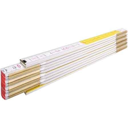 Doppio Metro Legno Laccato Metrica - 2