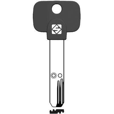 Chiave Punzonata Multilock MTK19P Silca Alpacca 5 Pezzi - 2