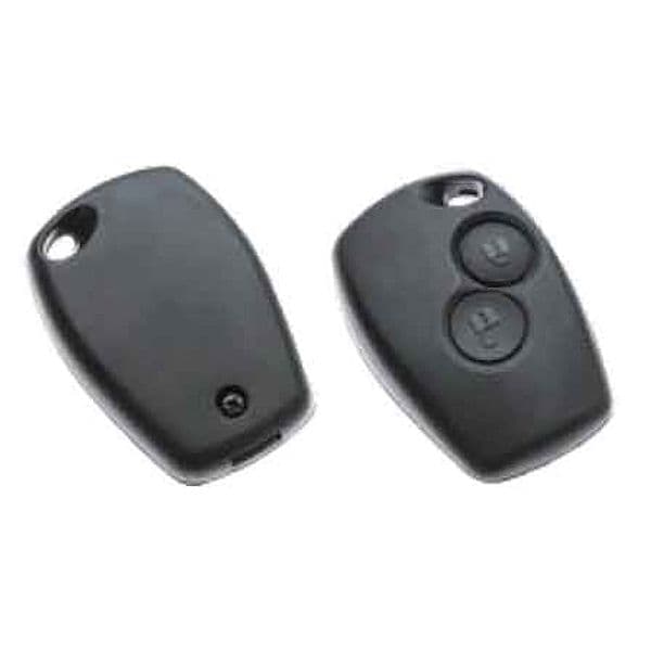Guscio per Chiave Auto Opel Renault Dacia VACRSA2 2 Bottoni Silca - 2