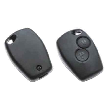 Guscio per Chiave Auto Opel Renault Dacia VACRSA2 2 Bottoni Silca - 2