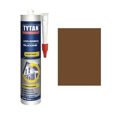Silicone Acetico Universale Tytan Marrone Ral 8007 280 ml 3 Pezzi - 2