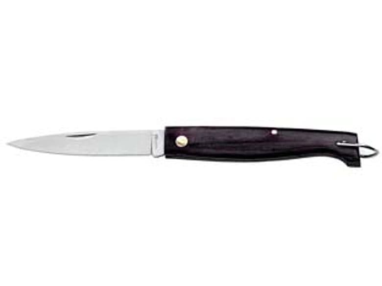 Coltello Pattada Lama in Acciaio Inox Manico in Legno con Molla 18 23011 cm - 2