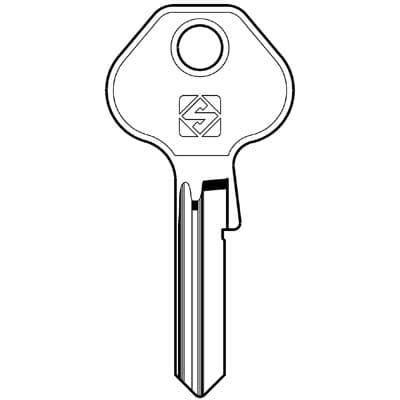 Chiave Piatta Master MS17 Silca Ottone Nichelato 5 Pezzi - 2