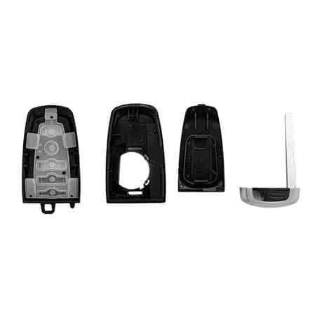 Guscio per Chiave Auto Ford HU101ERS8 3 Bottoni Silca - 2