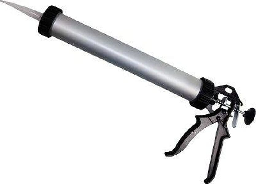 Pistola per Silicone Maxi Effe Alluminio Acciaio Verniciato 5 Pezzi - 2