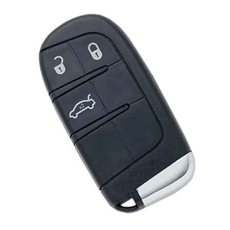 Guscio per Chiave Auto Fiat Jeep SIP22LRS5 3 Bottoni - 2