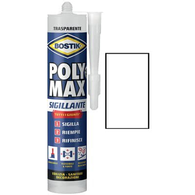 Bostik Polymax Sigillante Grigio Trasparente Ml 280 - 2
