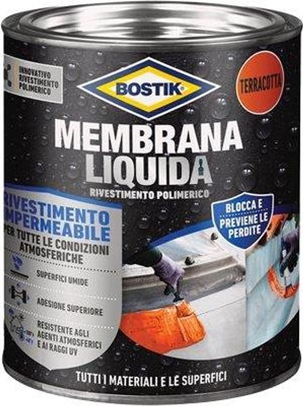 Bostik Membrana Liquida Terracotta Kg 1