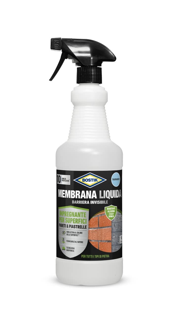 Bostik Membrana Liquida Barriera Invisibile Trasparente Lt 1