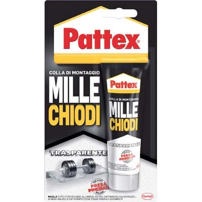 Pattex Millechiodi Trasparente 40 g 4 Pezzi - 2