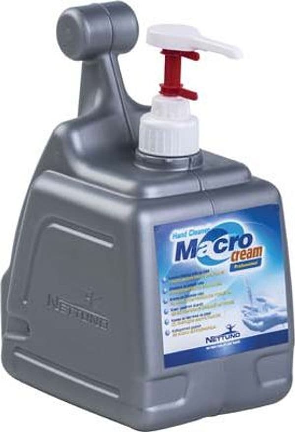 Crema Lavamani Macrocream Nettuno con Dosatore 3 L 4 Pezzi - 2