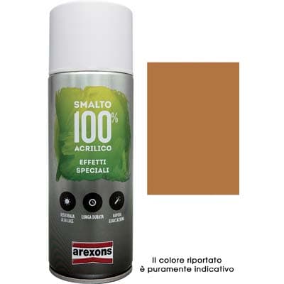 Smalto Spray 100% Acrilico Metallizzante Arexons Rame 400 ml 6 Pezzi - 2