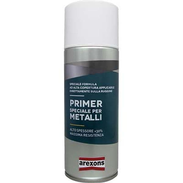 Fondo Spray Speciale Primer Metallo Arexons Riempitivo 400 ml 6 Pezzi