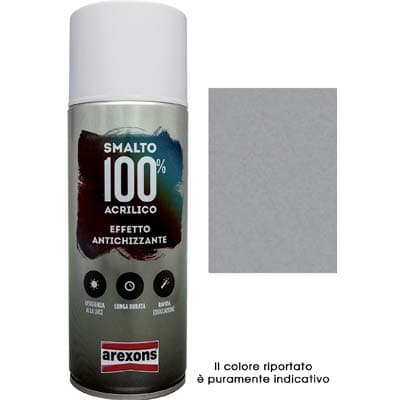 Smalto Spray 100% Acrilico Antichizzante Arexons Antracite 400 ml 6 Pezzi - 2