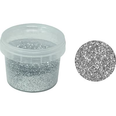 Glitter per Idropitture Argento 80 ml 6 Pezzi - 2