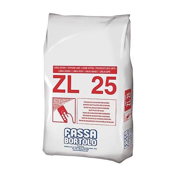 Intonaco Finitura ZL25 Fassa Bortolo Bianco 5 kg 5 Pezzi - 2